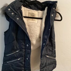 Ci Sono Ivory and Ebony Vest